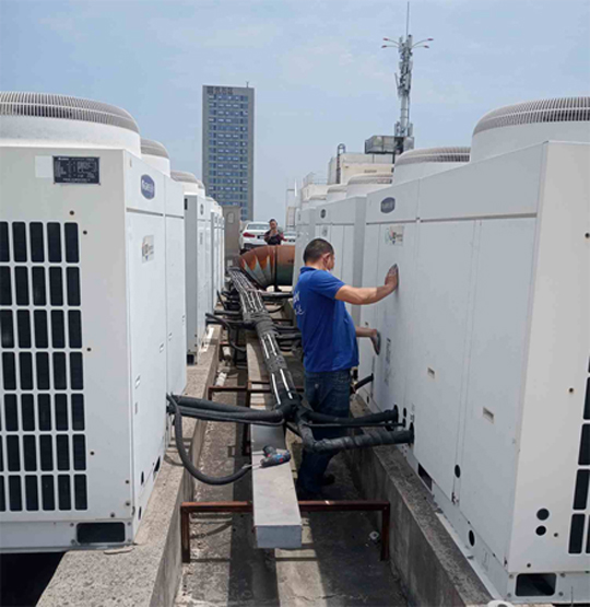 徐水中央空调制热和不制冷系统维修方法